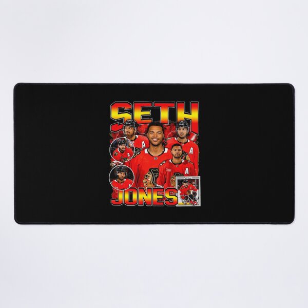 Item preview, Seth Jones Chicago Blackhawks Vintage Hockey designed and sold by Christoph84989.