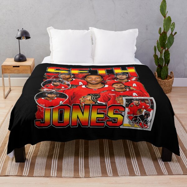 Item preview, Seth Jones Chicago Blackhawks Vintage Hockey  designed and sold by Christoph84989.