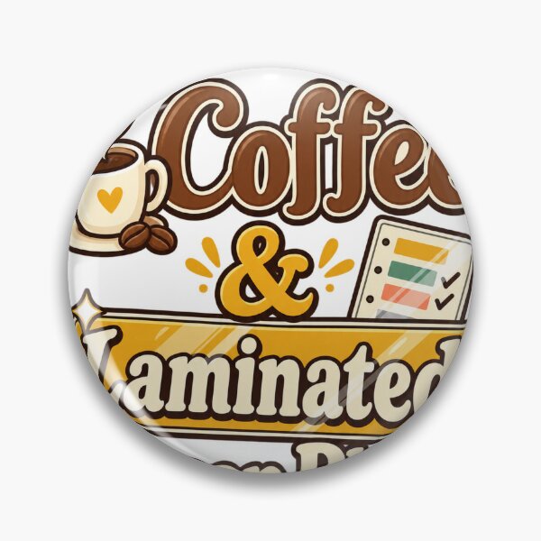 Item preview, Powered By Coffee and Laminated Lesson Plans Teacher Gift designed and sold by ys96.