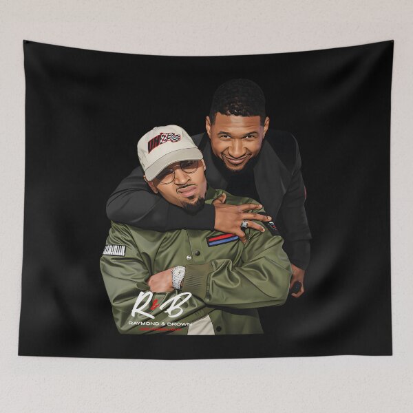 Item preview, R and B tour, Raymond and Brown Tour 2026, R&B Tour Chris Brown Usher Raymond  designed and sold by syamsutaliaaj.