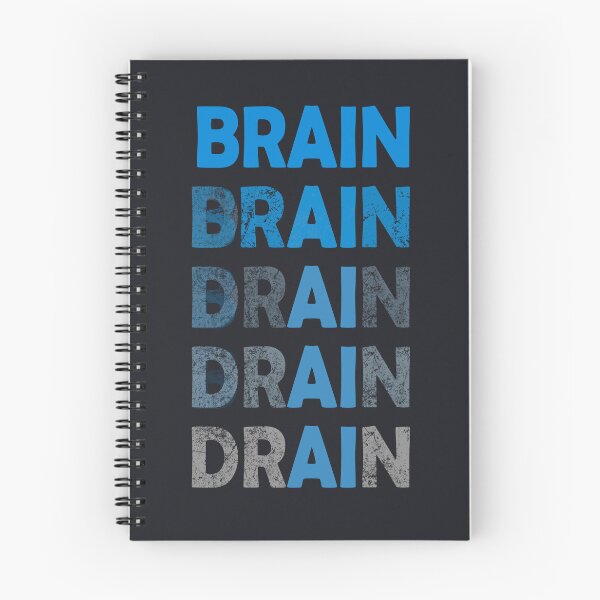Item preview, STOP AI  - Brain Down The Drain designed and sold by Frank J. Art.