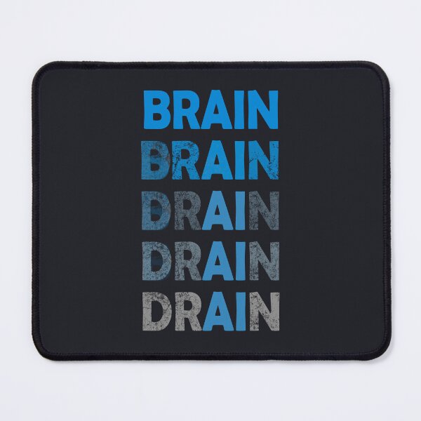 Item preview, STOP AI - Brain Down The Drain designed and sold by Frank J. Art.