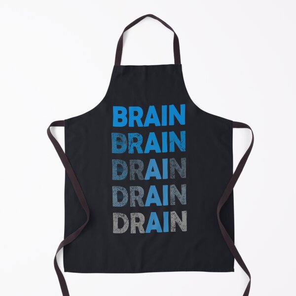 Item preview, STOP AI  - Brain Down The Drain designed and sold by Frank J. Art.