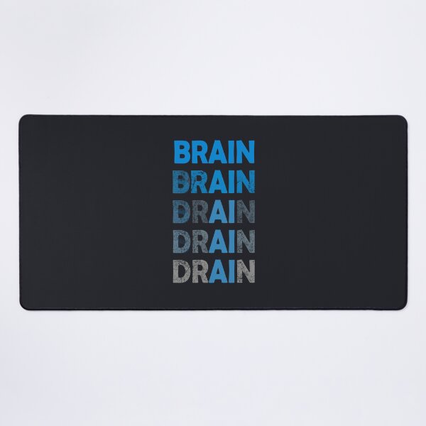 Item preview, STOP AI - Brain Down The Drain designed and sold by Frank J. Art.