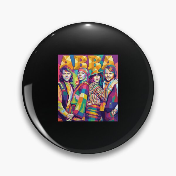 Item preview, abba colorful pop art designed and sold by WayneStone.