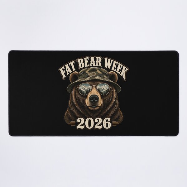 Item preview, Fat Bear Week 2026 Bear Mountain Sunglasses Vintage Wildlife Gift designed and sold by Zizo-DR44.