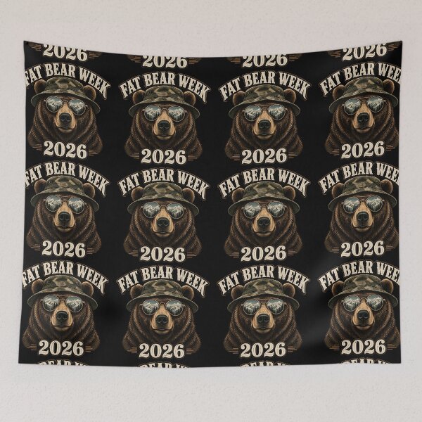 Item preview, Fat Bear Week 2026 Bear Mountain Sunglasses Vintage Wildlife Gift designed and sold by Zizo-DR44.
