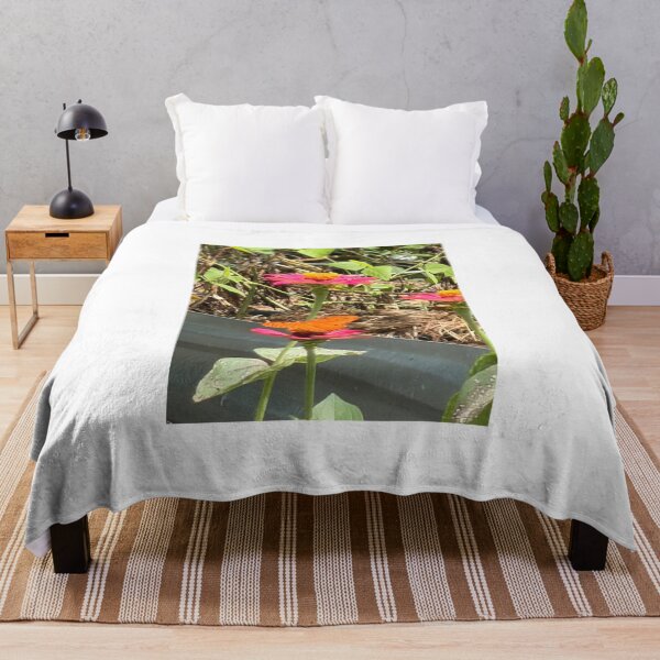 Item preview, Butterflies and zinnias. designed and sold by Pearls1.