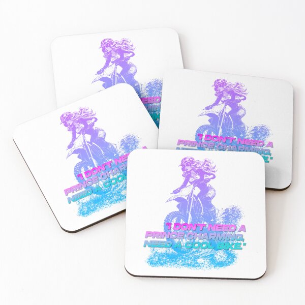 Item preview, Logo featuring a cute girl riding a motocross bike, for speed enthusiasts. #4 designed and sold by UrbanTRIP.