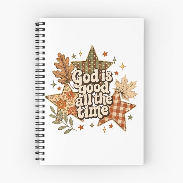 Item preview, God Is Good All the Time Retro Christian Fall Design designed and sold by PalleteCreation.