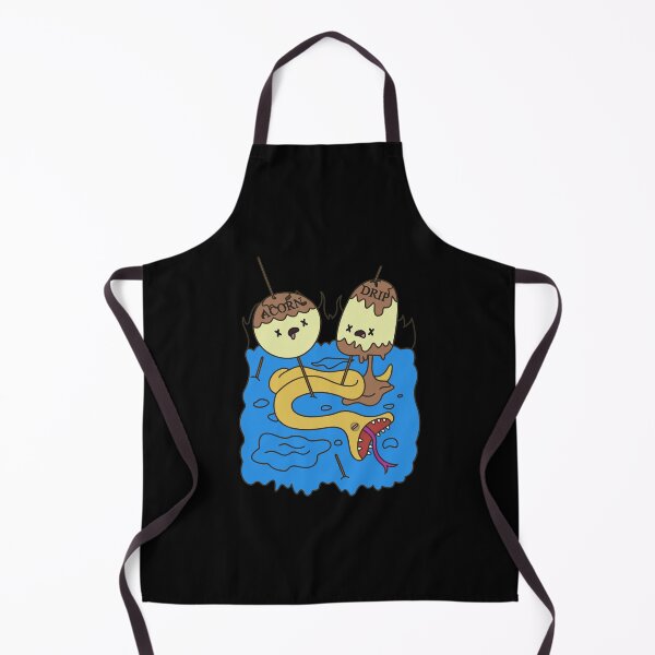 Item preview, Melting Ice Cream Snake Water Cartoon Art designed and sold by Oraast.