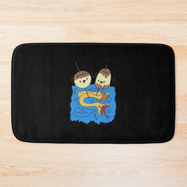 Item preview, Melting Ice Cream Snake Water Cartoon Art designed and sold by Oraast.