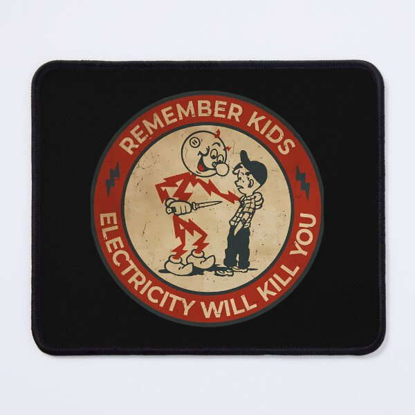 Item preview, Electricity Will Kill You Kids Vintage designed and sold by crnicamujeerb.