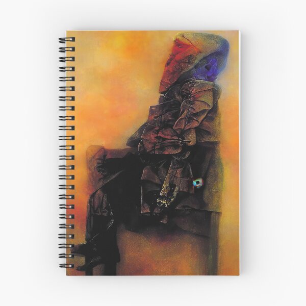 Item preview, zdzisław beksiński - untitled Zdzislaw Beksinski - Zdzislaw Beksinski canvas designed and sold by stevengrossman.