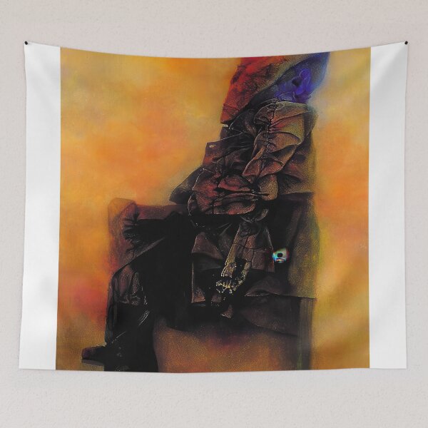 Item preview, zdzisław beksiński - untitled Zdzislaw Beksinski - Zdzislaw Beksinski canvas designed and sold by stevengrossman.