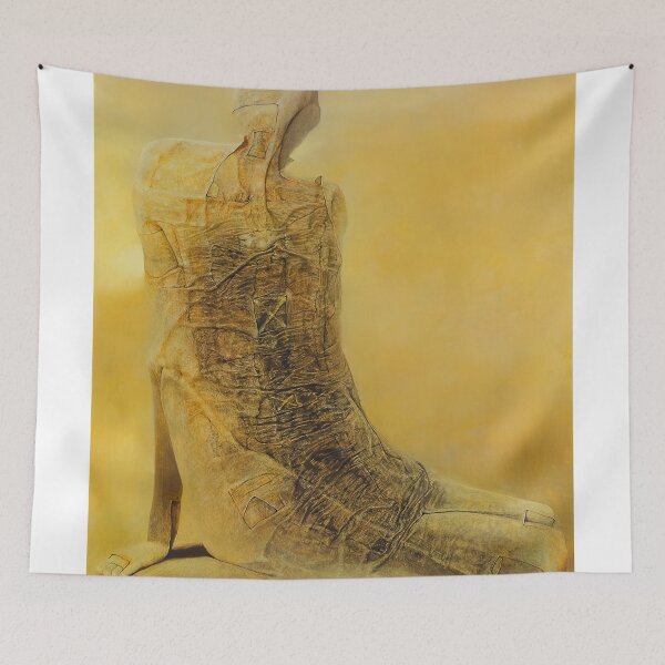 Item preview, zdzisław beksiński - untitled Zdzislaw Beksinski - Zdzislaw Beksinski canvas designed and sold by stevengrossman.