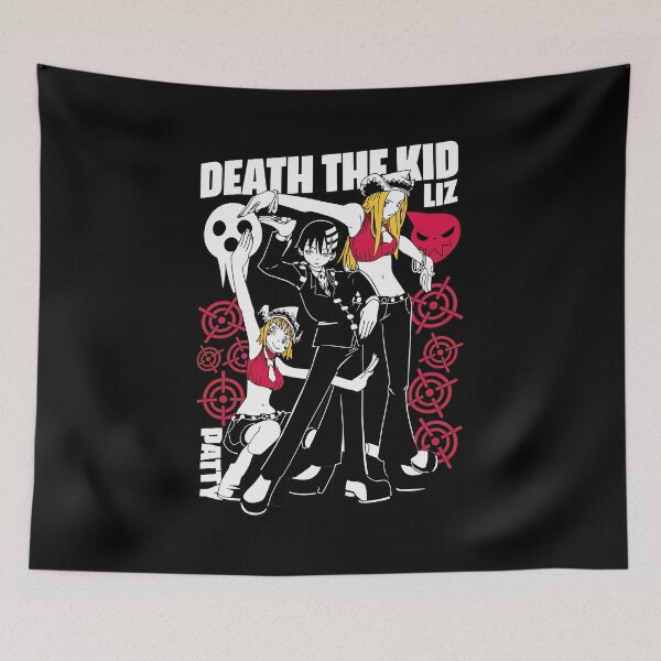 Item preview, Soul Eater Death the Kid Liz Patty Anime  designed and sold by AndrewGon64544.