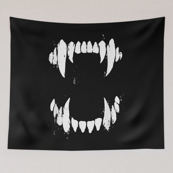Item preview, Halloween Horror Wolf Dog Vampire Monster Teeth Costume designed and sold by Daisy Grimes.
