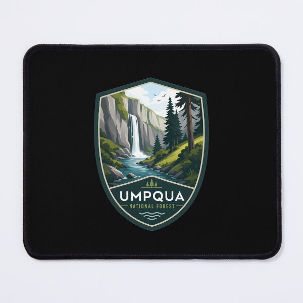 Item preview, Umpqua National Forest Oregon Travel Nature Landscape designed and sold by FrontierCosmic.