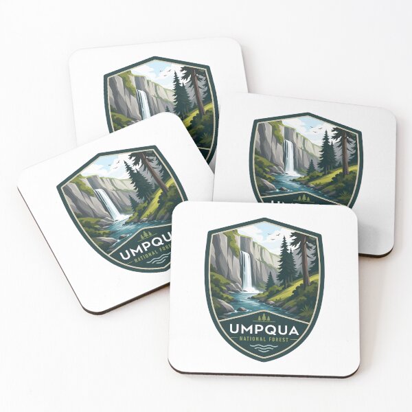 Item preview, Umpqua National Forest Oregon Travel Nature Landscape designed and sold by FrontierCosmic.