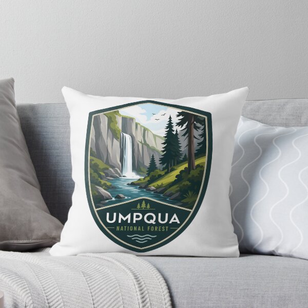 Item preview, Umpqua National Forest Oregon Travel Nature Landscape designed and sold by FrontierCosmic.