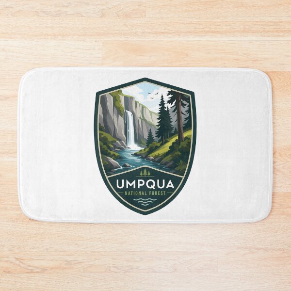 Item preview, Umpqua National Forest Oregon Travel Nature Landscape designed and sold by FrontierCosmic.