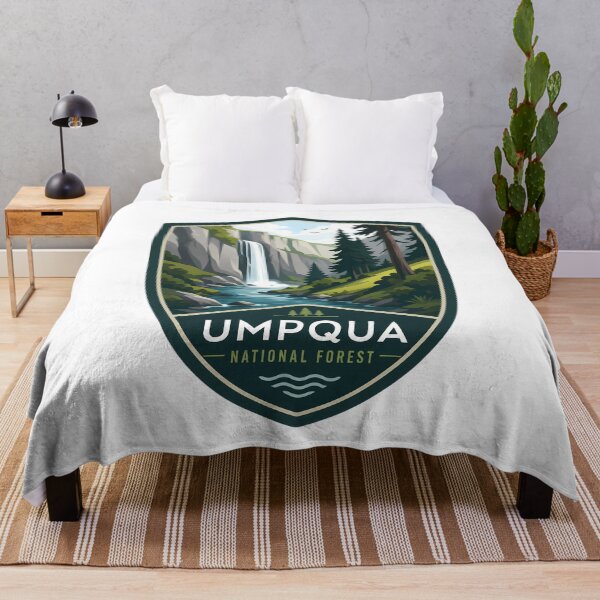 Item preview, Umpqua National Forest Oregon Travel Nature Landscape designed and sold by FrontierCosmic.