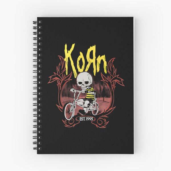 Item preview, Korn Nu Metal Band Skeleton Bike Ride Rock designed and sold by Bibi-25.