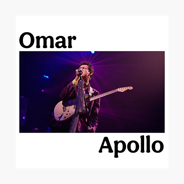 Item preview, Omar apollo music album cover art typography designed and sold by ARTeez⭐️⭐️⭐️⭐️⭐️.
