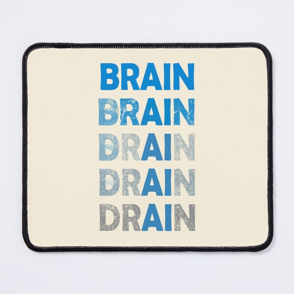 Item preview, STOP AI  - Brain Down the Drain designed and sold by Frank J. Art.
