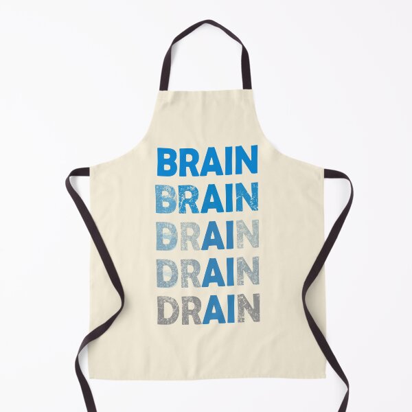 Item preview, STOP AI  - Brain Down the Drain designed and sold by Frank J. Art.