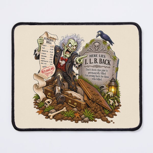 Item preview, ⚡HAUNTED TOMBSTONE COLLECTION - I.L.B. Back designed and sold by WheelieGdArt.
