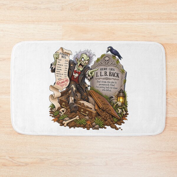 Item preview, ⚡HAUNTED TOMBSTONE COLLECTION - I.L.B. Back designed and sold by WheelieGdArt.
