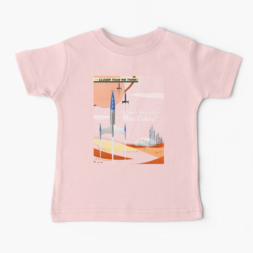 Mars Colony Baby T-Shirt
