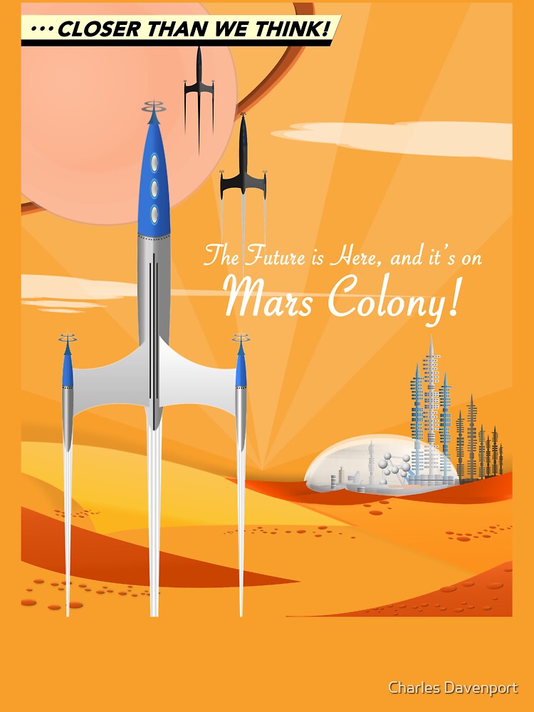 Mars Colony by cdavenport4