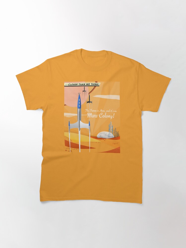 Alternate view of Mars Colony Classic T-Shirt
