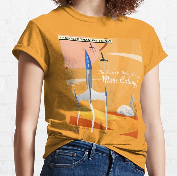 Mars Colony Classic T-Shirt