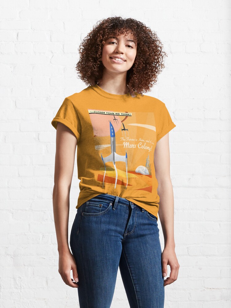 Alternate view of Mars Colony Classic T-Shirt