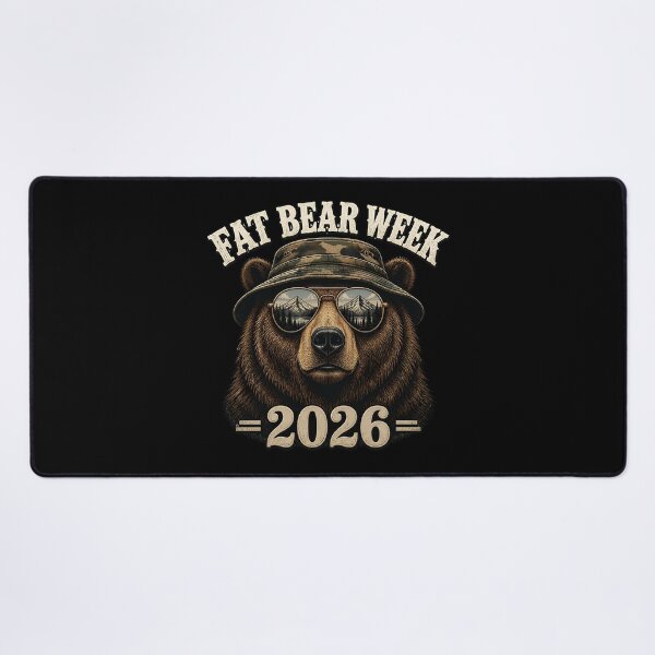 Item preview, Fat Bear Week 2026 Vintage Bear Mountain Wildlife Sunglasses Outdoor Gift designed and sold by Zizo-DR44.