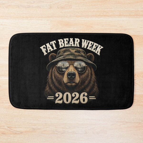 Item preview, Fat Bear Week 2026 Vintage Bear Mountain Wildlife Sunglasses Outdoor Gift designed and sold by Zizo-DR44.