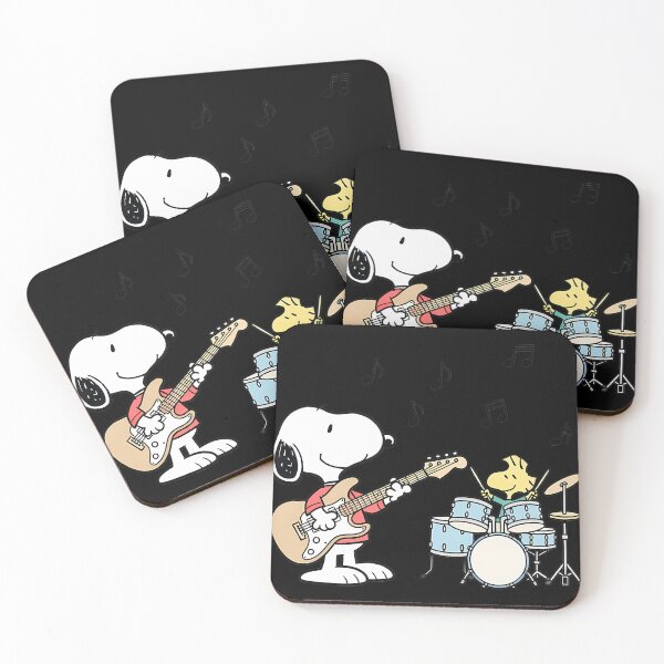 Item preview,  Snoopy And Woodstock Rock Band designed and sold by MuseArtCo.