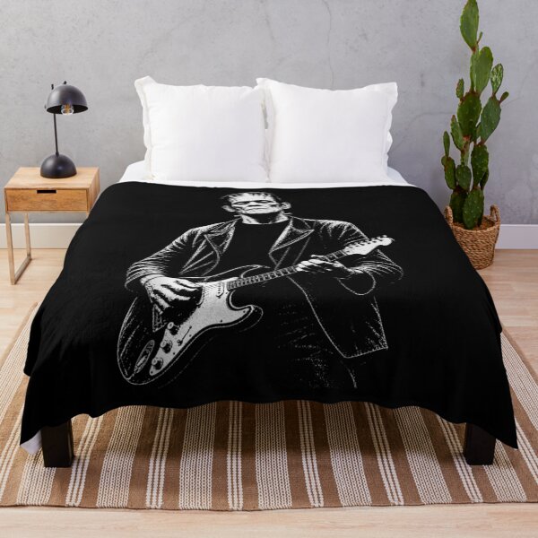 Item preview, Vintage Frankenstein Playing Guitar Halloween Frankenstein designed and sold by Daisy Grimes.