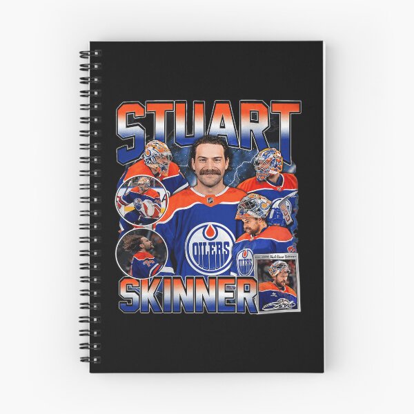 Item preview, Stuart Skinner Edmonton Oilers Vintage Retro Hockey designed and sold by BrianCook30380.