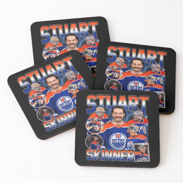 Item preview, Stuart Skinner Edmonton Oilers Vintage Retro Hockey designed and sold by BrianCook30380.