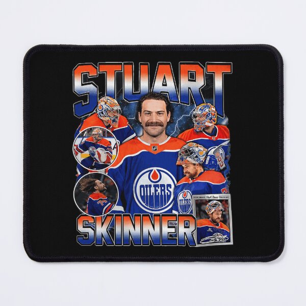 Item preview, Stuart Skinner Edmonton Oilers Vintage Retro Hockey designed and sold by BrianCook30380.