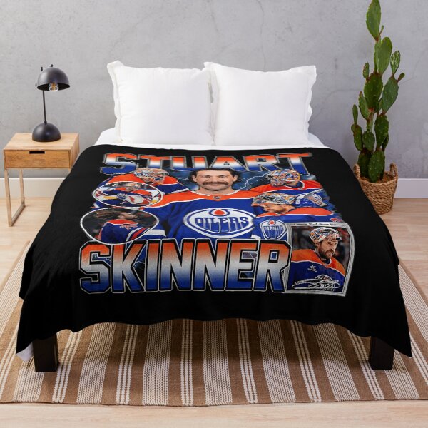 Item preview, Stuart Skinner Edmonton Oilers Vintage Retro Hockey designed and sold by BrianCook30380.
