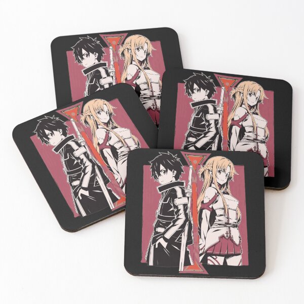 Item preview, Sword Art Online Kirito Asuna Anime  designed and sold by JasonGrav33650.