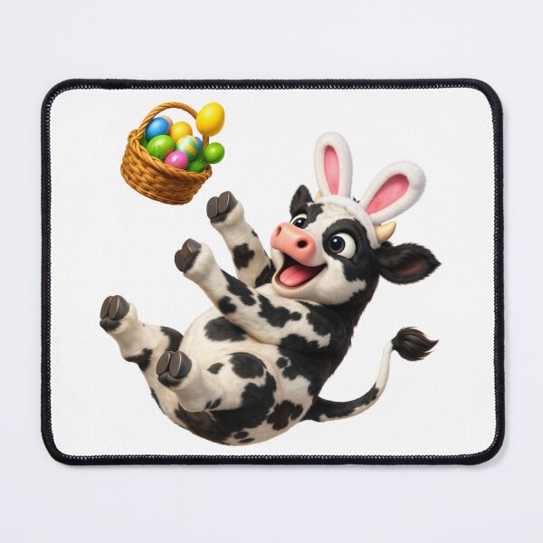 Item preview, Cow Easter Bunny designed and sold by Sillytoe.