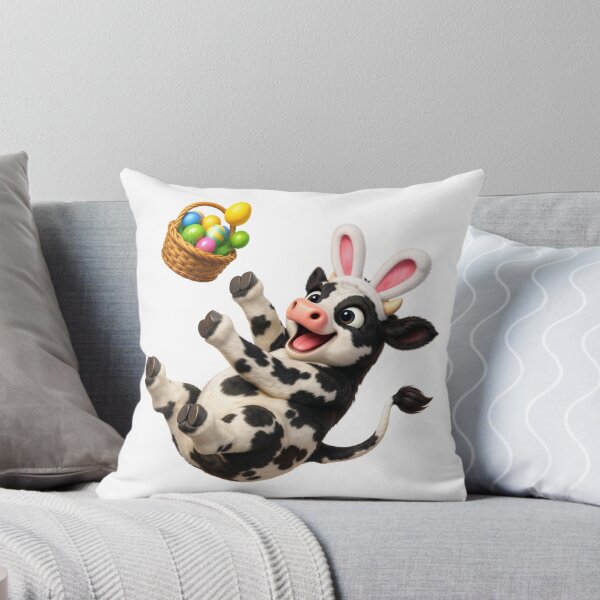 Item preview, Cow Easter Bunny designed and sold by Sillytoe.