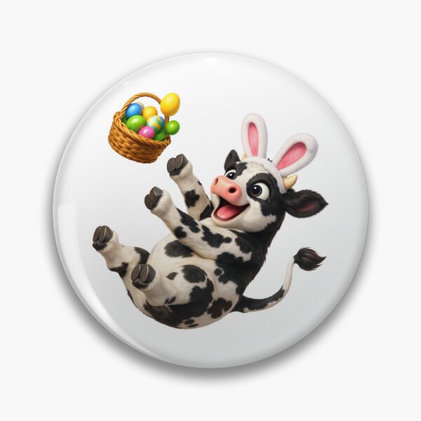 Item preview, Cow Easter Bunny designed and sold by Sillytoe.